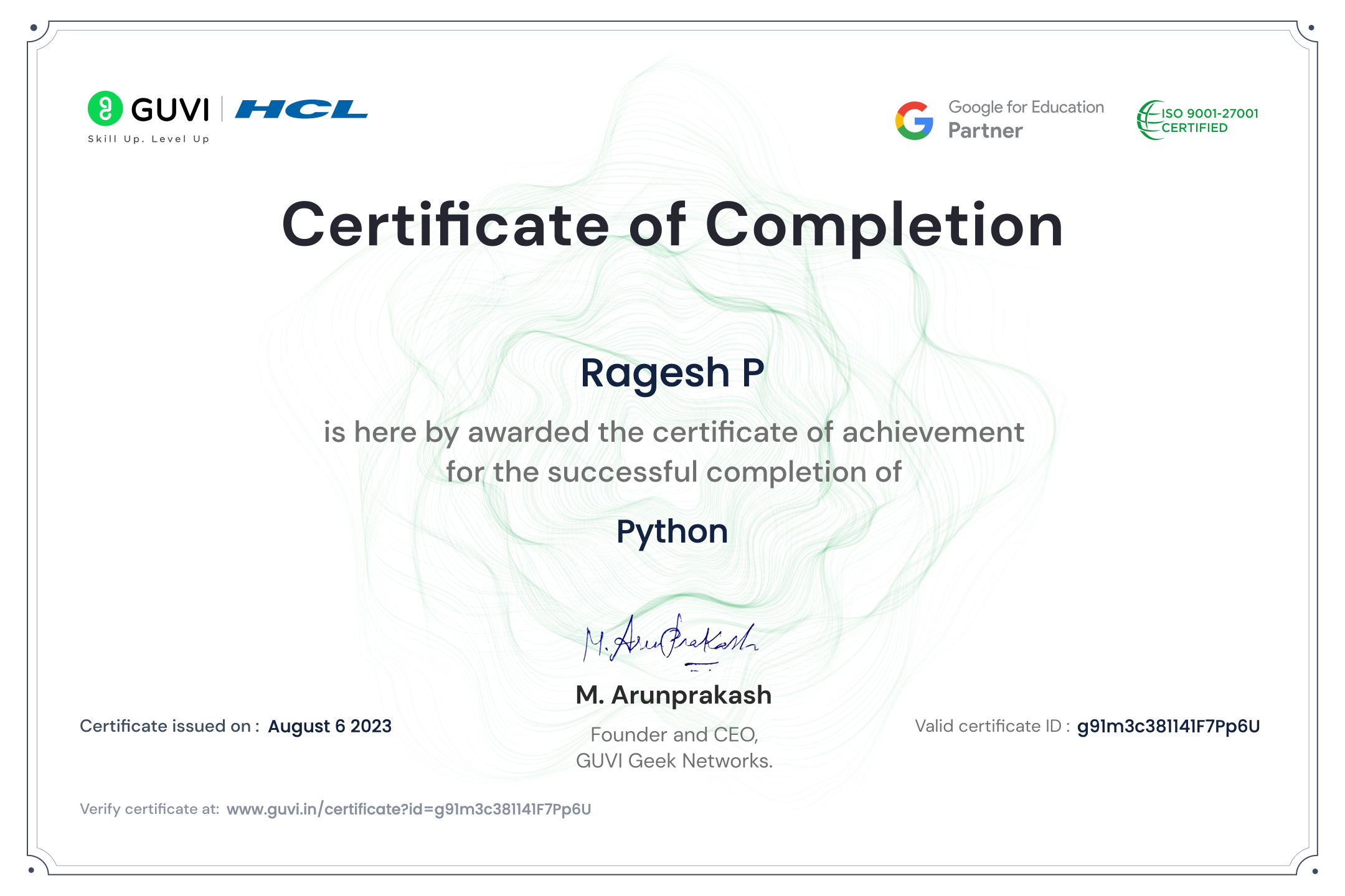 Python Fundamentals